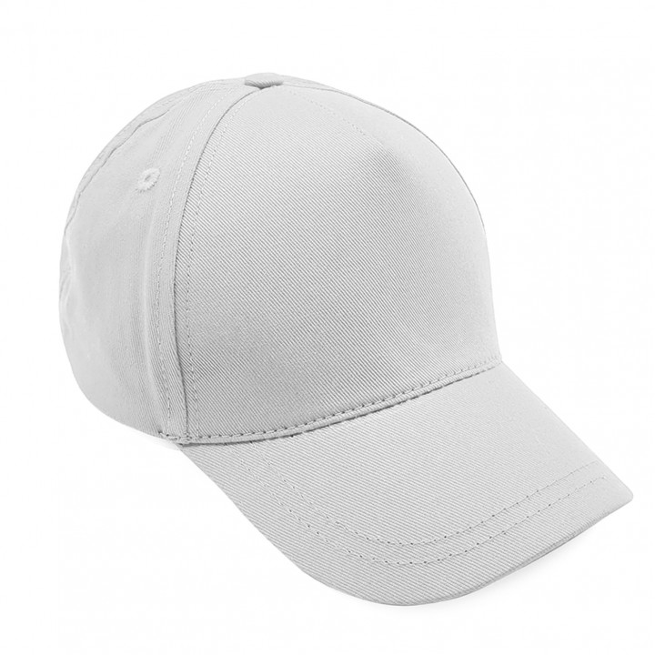 Beyaz Pamuk Gabardin 6 Panel Signature Promosyon Şapkası